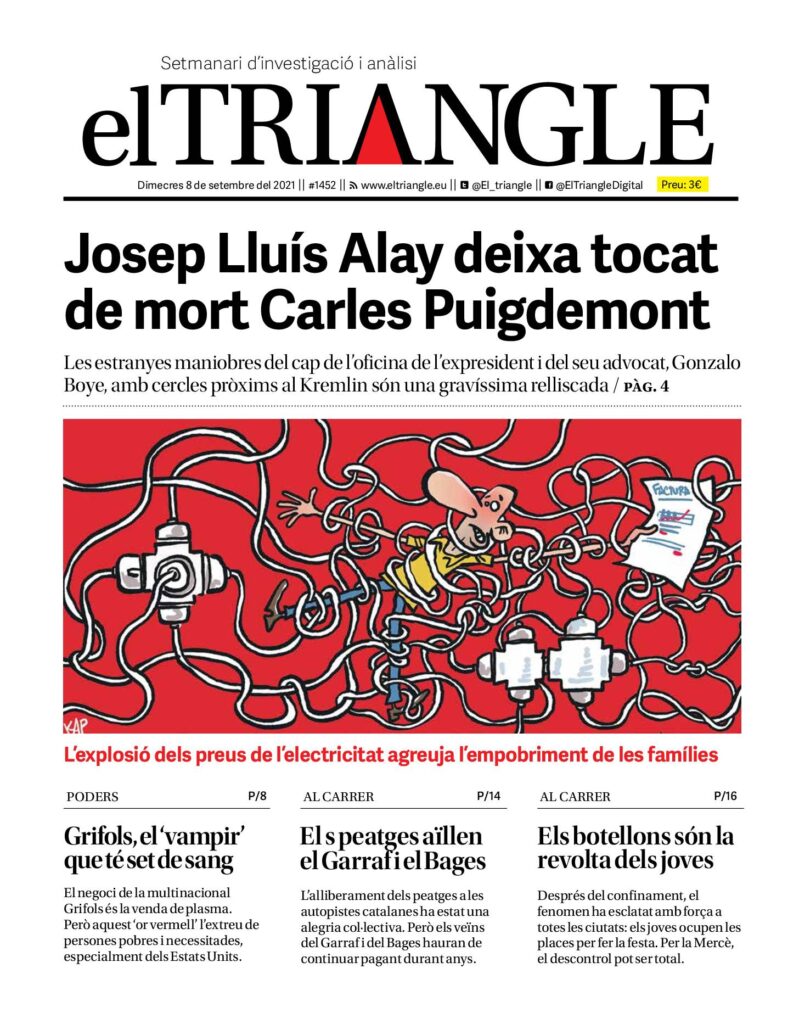 Josep Lluís Alay deixa tocat de mort Carles Puigdemont