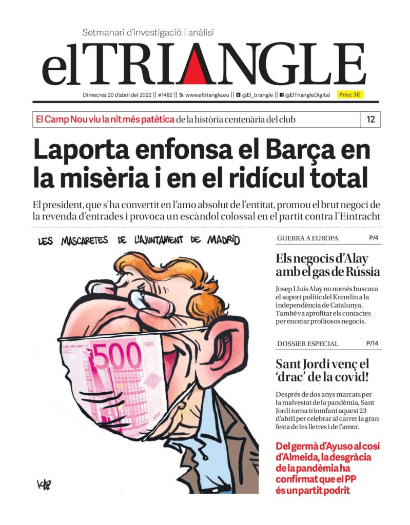 Laporta enfonsa el Barça en la misèria i en el ridícul total