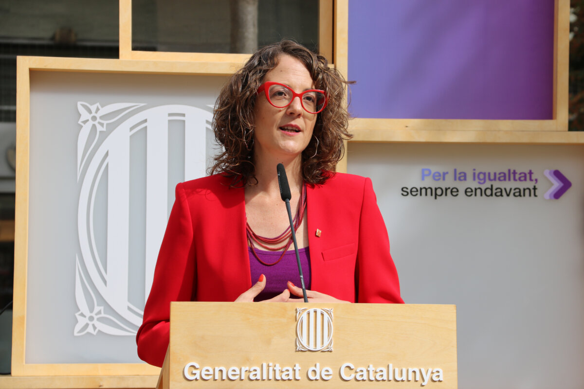 Tània Verge, consellera d’Igualtat i Feminismes de la Generalitat