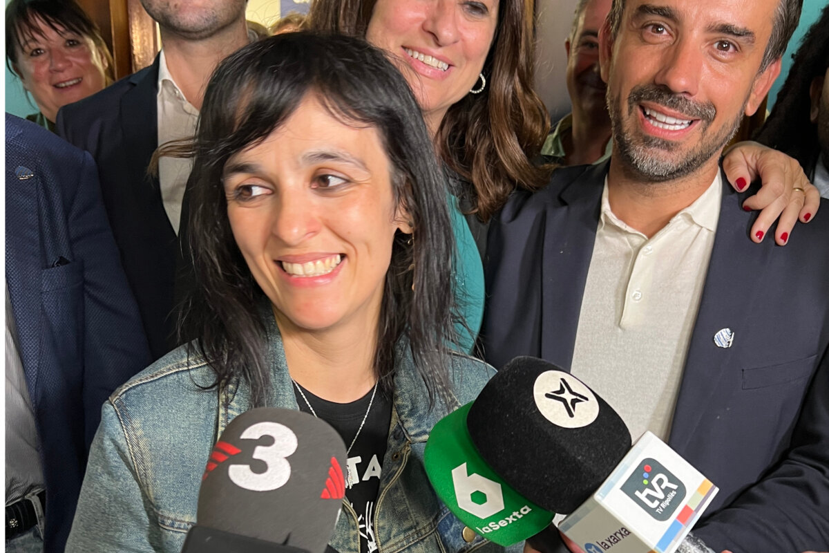 Sílvia Orriols, líder d’Aliança Catalana, la nit del 12-M (ACN)