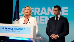 Marine Le Pen, líder de Reagrupament Nacional